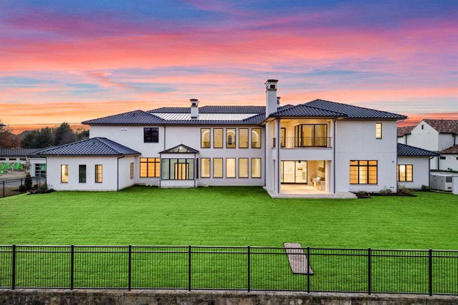 Exterior details and patio area of a home in , Allen (Image 21).