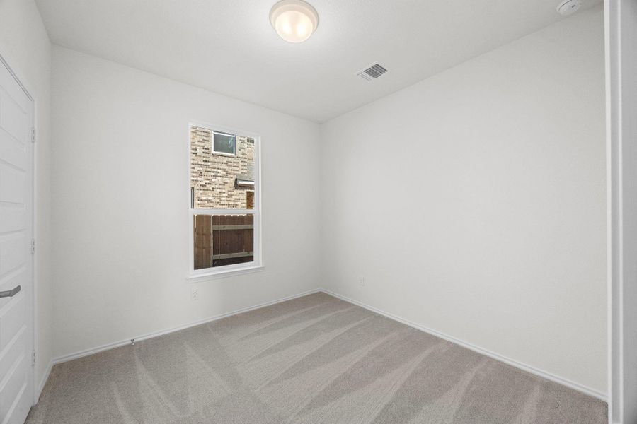 Spacious, unfurnished interior of a new home in Salerno - Heritage Collection, Round Rock (Image 17). Spacious, unfurnished interior of a new home in Salerno - Heritage Collection, Round Rock (Image 17).
