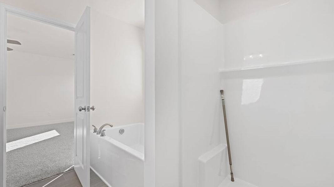 Furnished interior view inside a new home in Edgewood Estates, Greenville (Image 10).