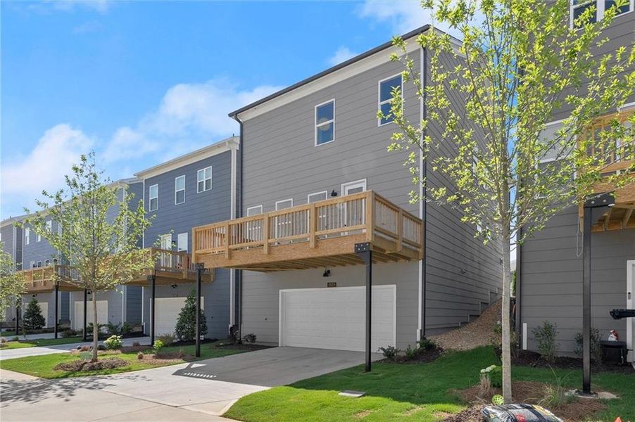 Exterior details and patio area of a home in West Highlands, Atlanta (Image 30). Exterior details and patio area of a home in West Highlands, Atlanta (Image 30).