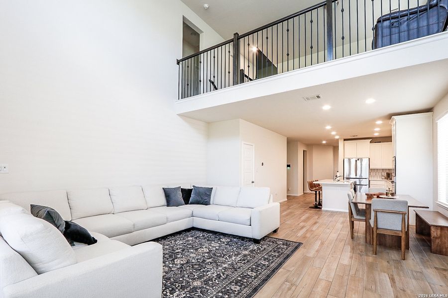 Furnished interior view inside a new home in , San Antonio (Image 9).