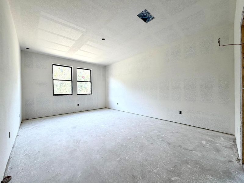 Actual progress of your home.