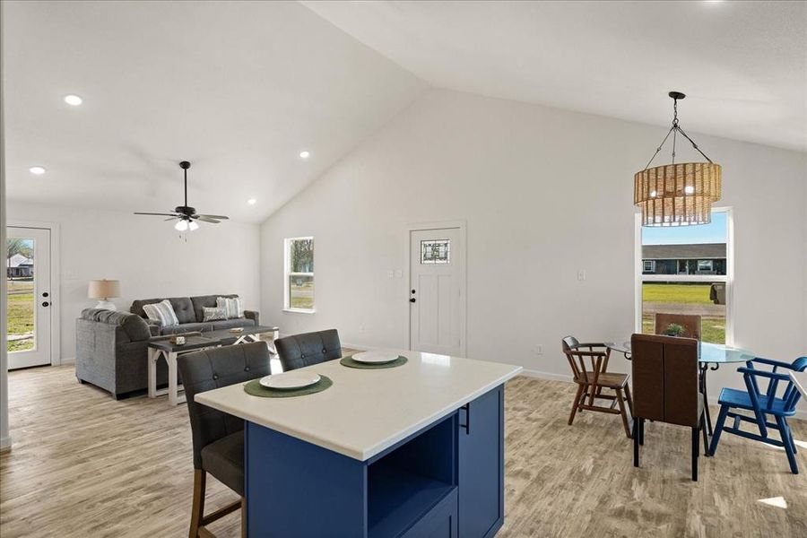 Furnished interior view inside a new home in , Lone Oak (Image 16).