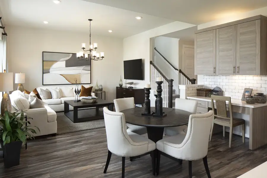 Representative furnished interior of a home built from the Oakville by Scott Felder Homes in Flora, Hutto (Image 4).