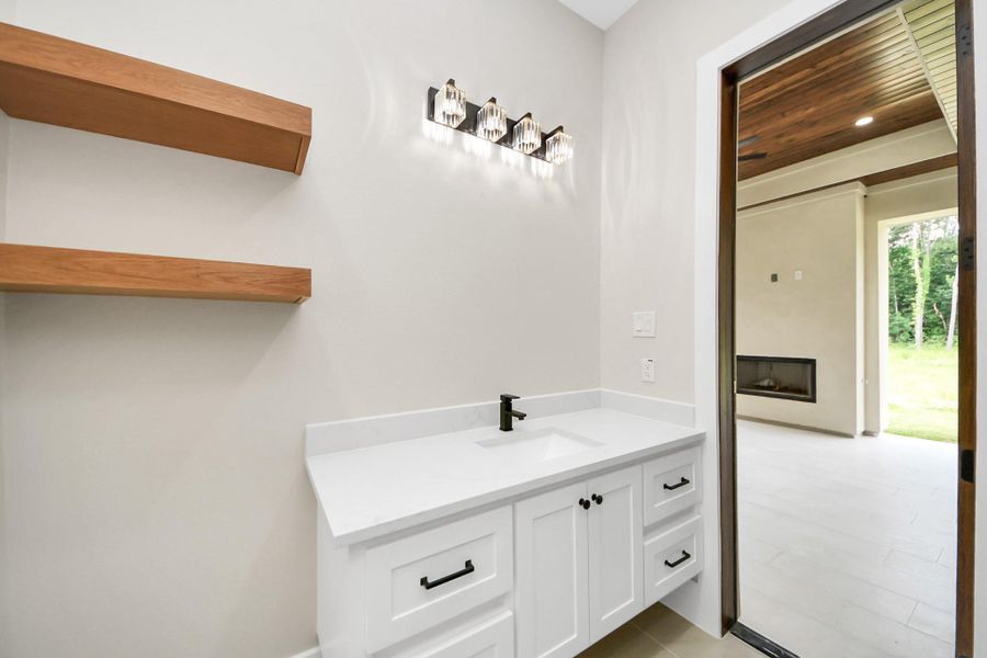 Furnished interior view inside a new home in , Porter (Image 13).