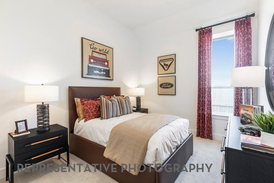 Furnished interior view inside a new home in Flora, Hutto (Image 8).