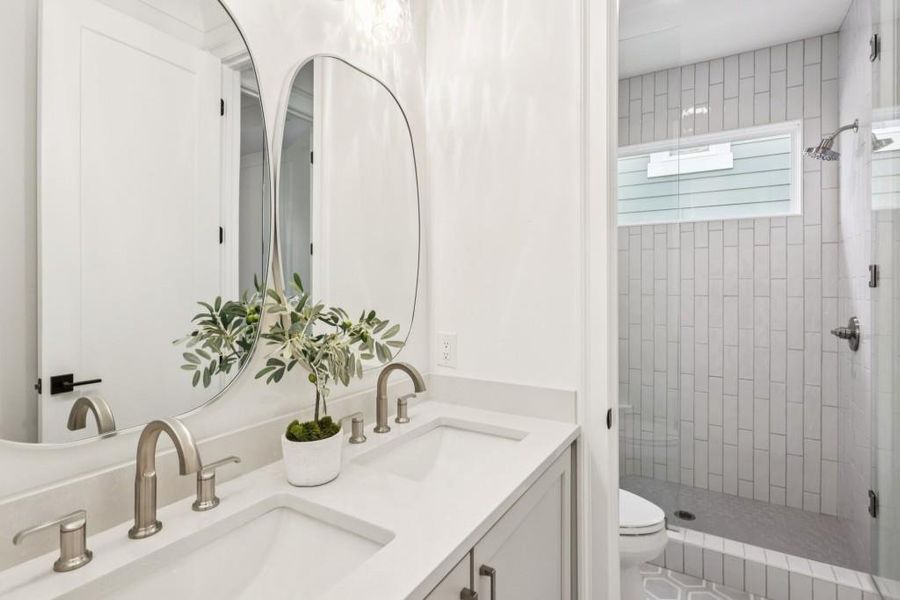 Furnished interior view inside a new home in , Marietta (Image 42).