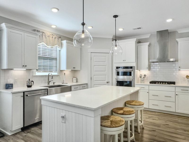 Furnished interior view inside a new home in Hewing Farms, Summerville (Image 6). Furnished interior view inside a new home in Hewing Farms, Summerville (Image 6).
