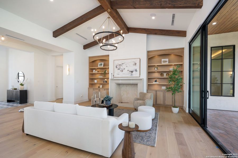 Furnished interior view inside a new home in , San Antonio (Image 13).