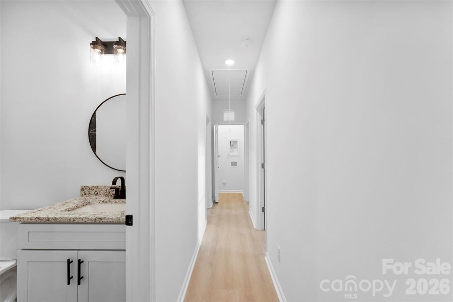 Furnished interior view inside a new home in , Cherryville (Image 13).