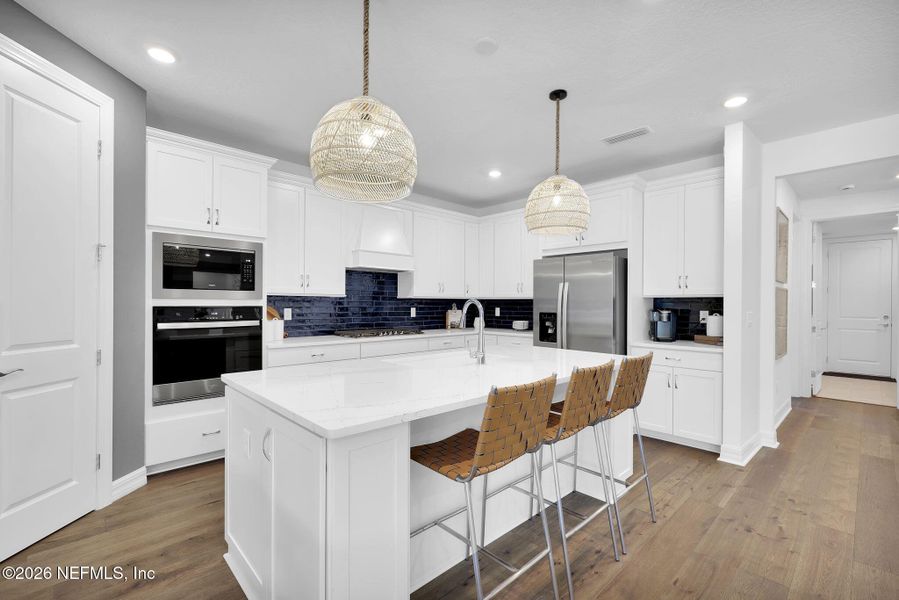 Furnished interior view inside a new home in , Jacksonville (Image 11).