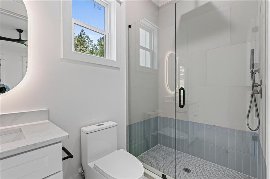 Furnished interior view inside a new home in , Dacula (Image 53).