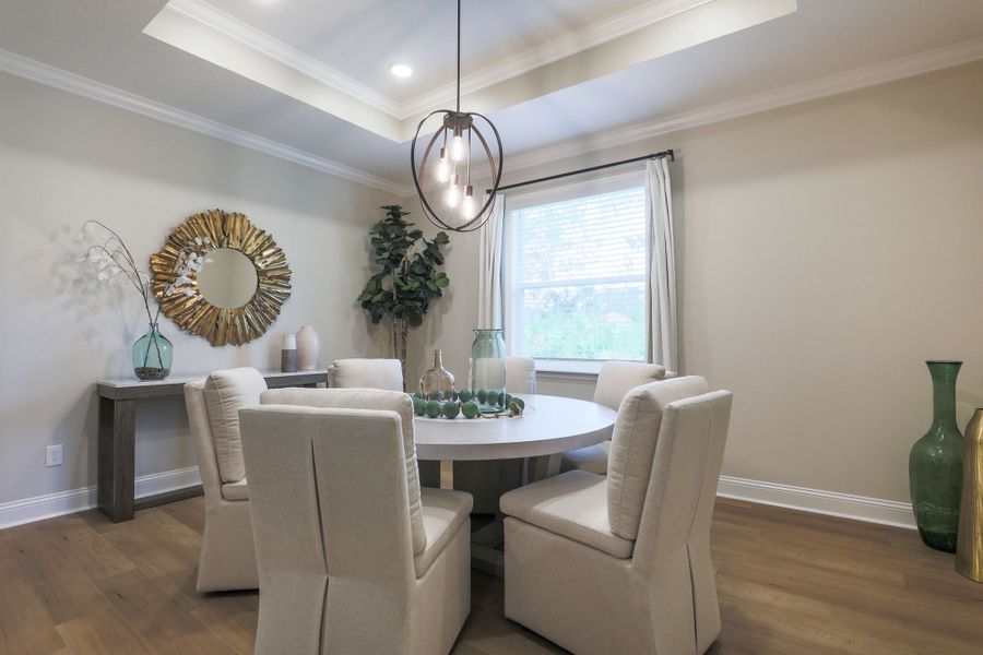 Furnished interior view inside a new home in Sugarmill Woods, Homosassa (Image 10).