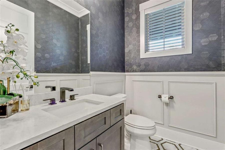 Furnished interior view inside a new home in , Powder Springs (Image 25). Furnished interior view inside a new home in , Powder Springs (Image 25).