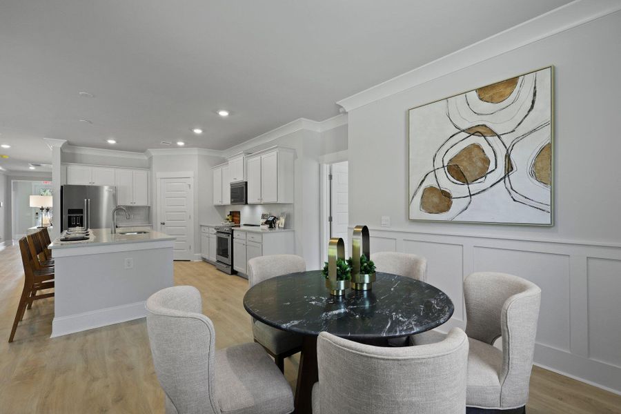Furnished interior view inside a new home in Berkeley Bay, Ridgeville (Image 16).