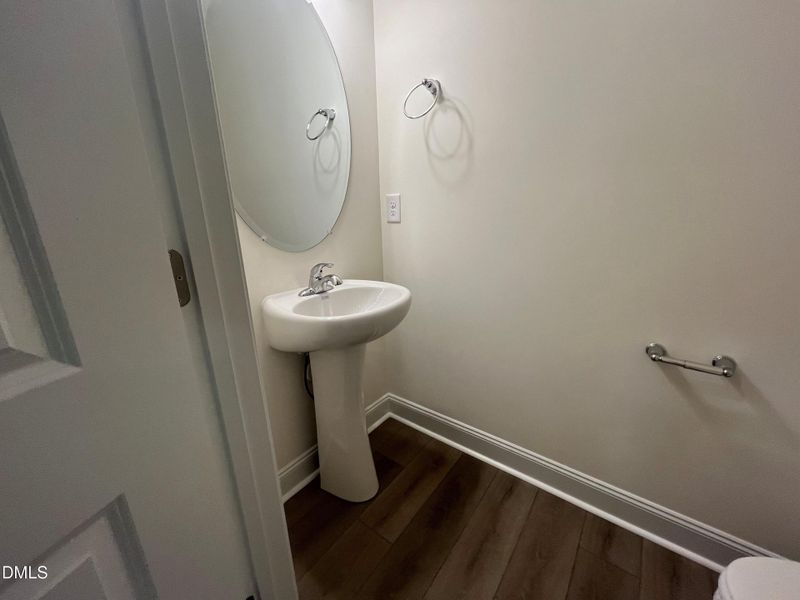 Half bath for guests Half bath for guests