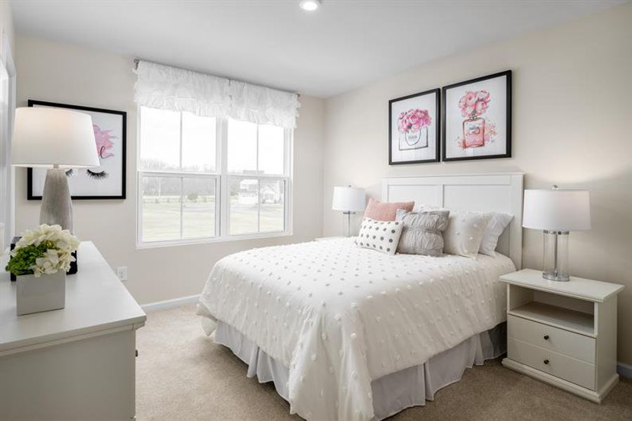 Furnished interior view inside a new home in Colonial Village, Edenton (Image 14).