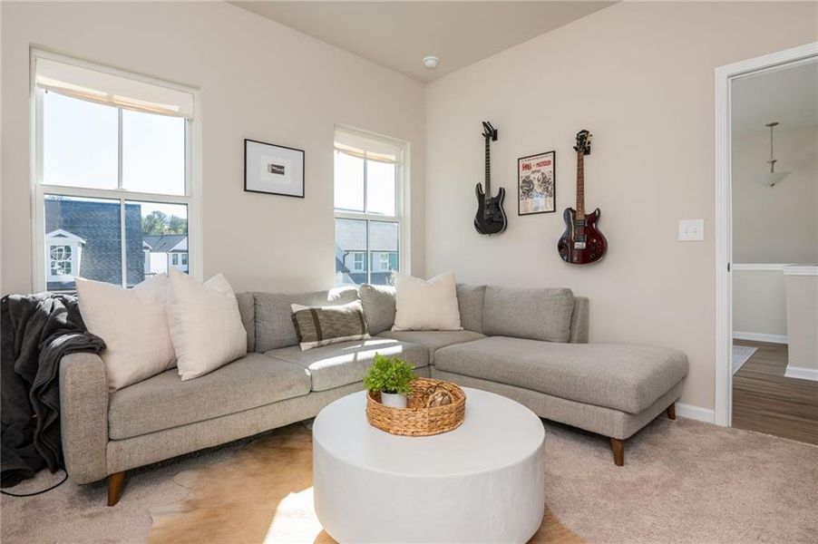 Furnished interior view inside a new home in Harmony, Auburn (Image 41).