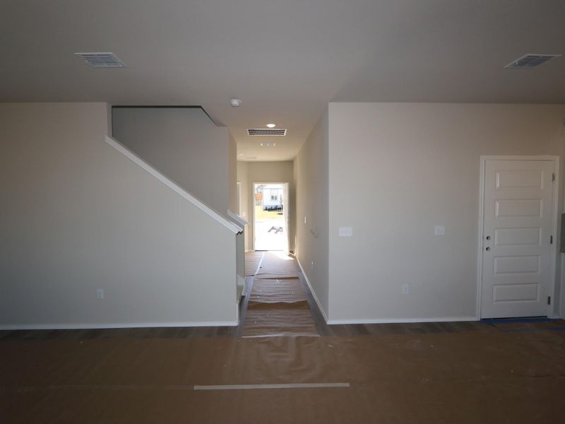 In-progress construction of a new home in Cascades at Onion Creek, Austin, TX (Image 16). In-progress construction of a new home in Cascades at Onion Creek, Austin, TX (Image 16).