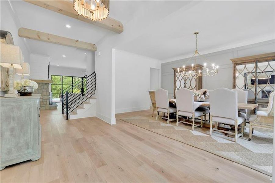 Furnished interior view inside a new home in , Canton (Image 7). Furnished interior view inside a new home in , Canton (Image 7).