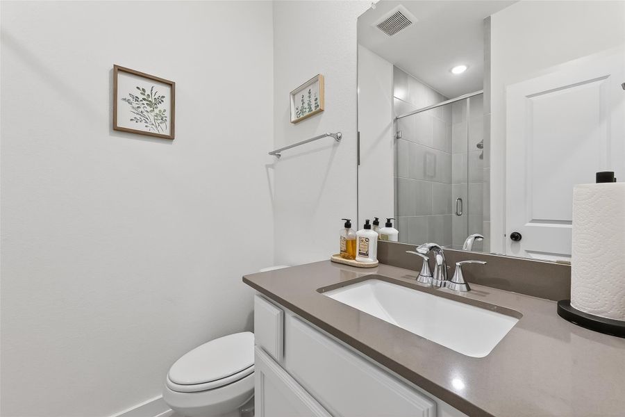 Furnished interior view inside a new home in , Arcola (Image 13).