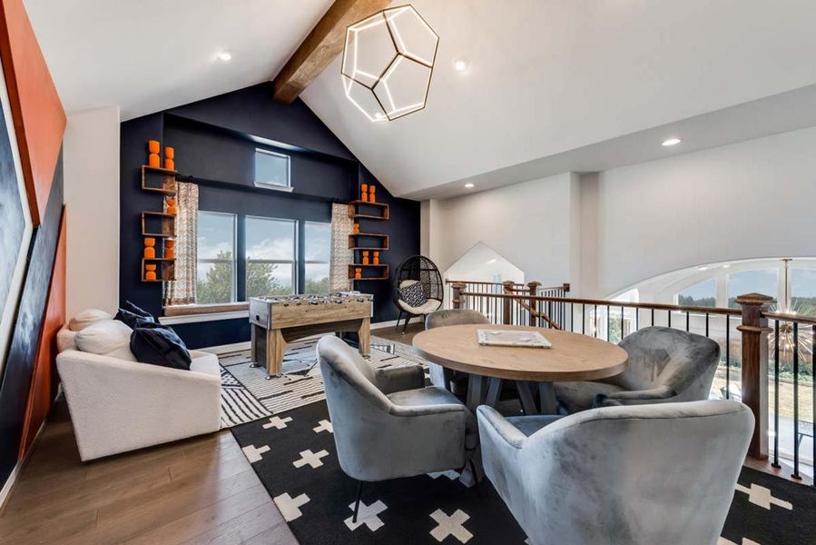 Furnished interior view inside a new home in Justin Crossing, Justin (Image 19).