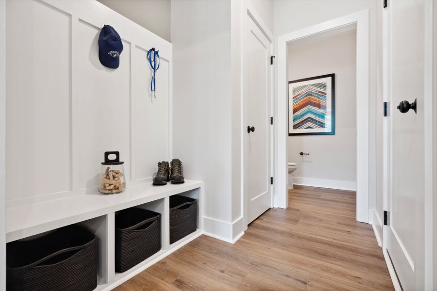 Representative furnished interior of a home built from the Allison by Tri Pointe Homes in Seven Oaks, Belmont (Image 16).