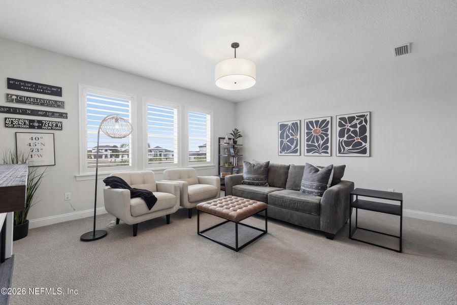 Furnished interior view inside a new home in , St. Augustine (Image 45).