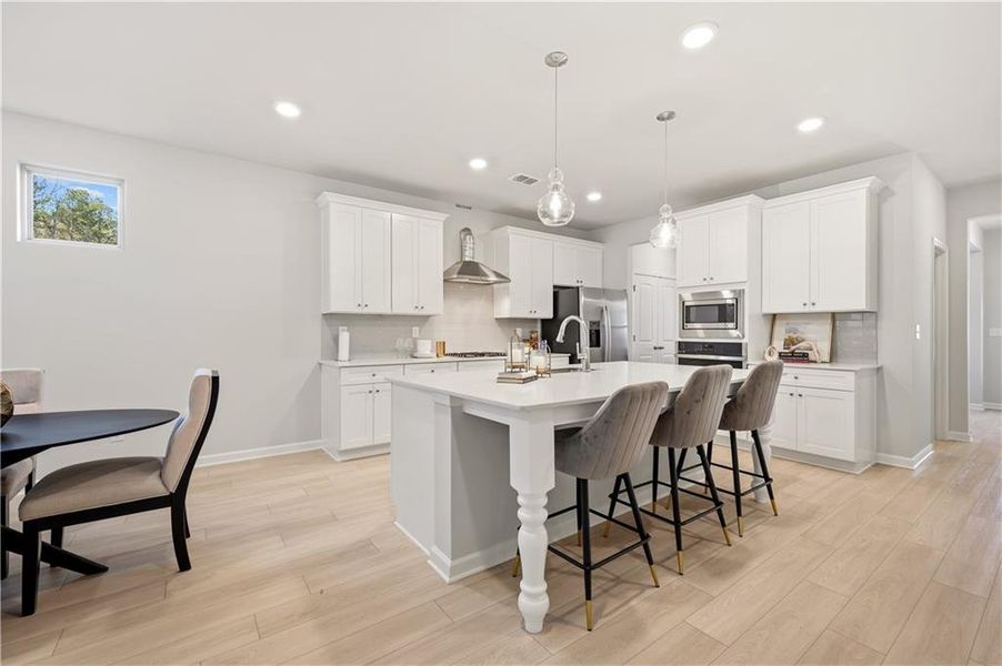 Furnished interior view inside a new home in Hamilton Lakes, Lawrenceville (Image 9). Furnished interior view inside a new home in Hamilton Lakes, Lawrenceville (Image 9).