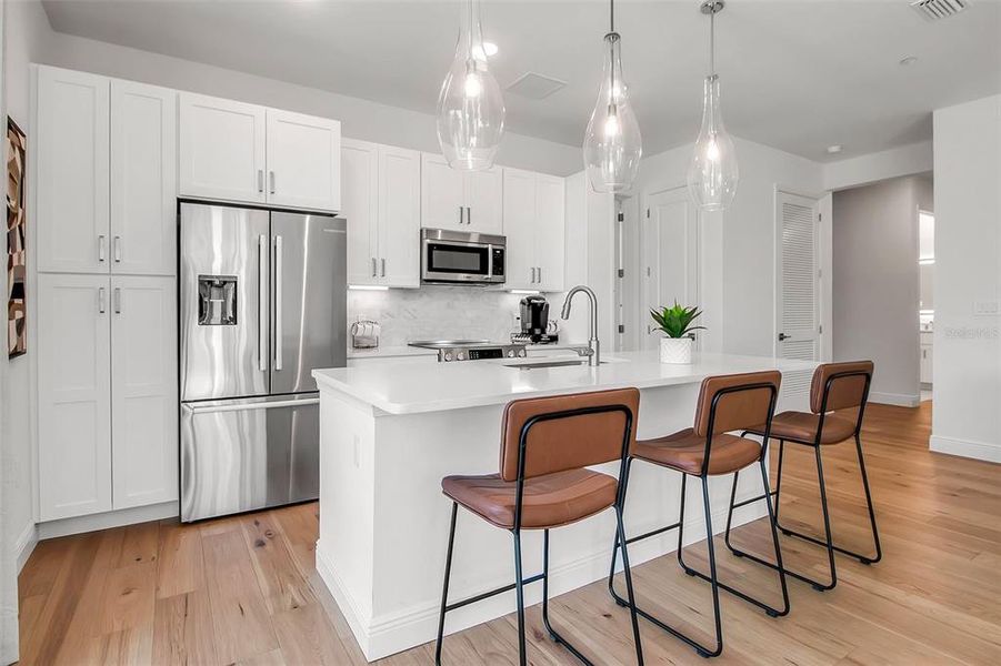 Furnished interior view inside a new home in Castille Urbana, St. Petersburg (Image 18).