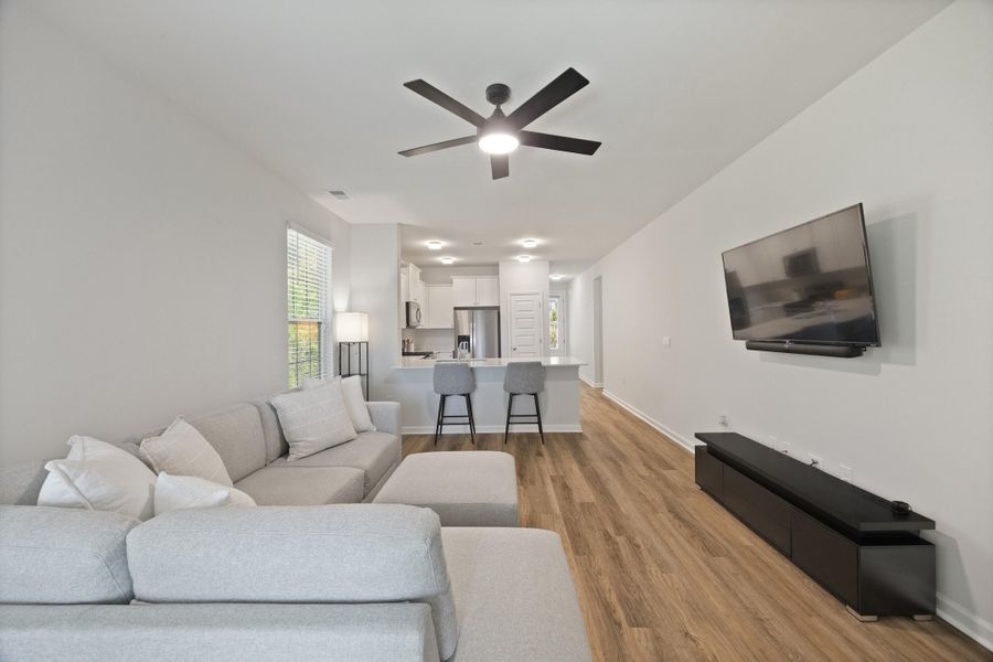 Furnished interior view inside a new home in , Beaufort (Image 9).