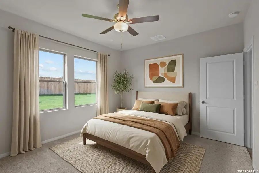 Furnished interior view inside a new home in Garden Grove, San Antonio (Image 7).