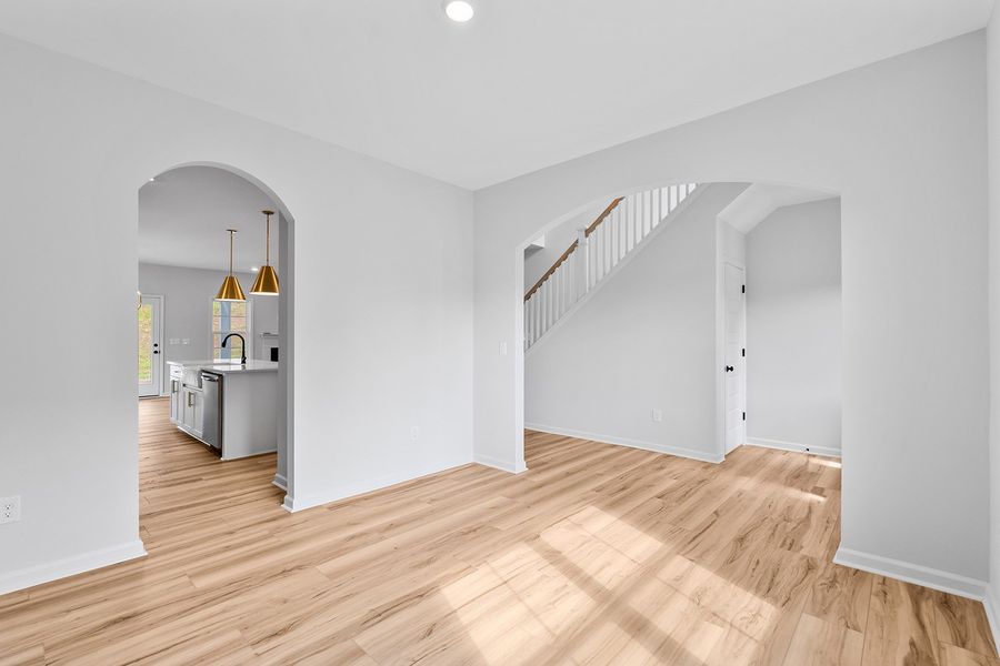 Spacious, unfurnished interior of a new home in Brooke Hill, Lewisville (Image 31). Spacious, unfurnished interior of a new home in Brooke Hill, Lewisville (Image 31).