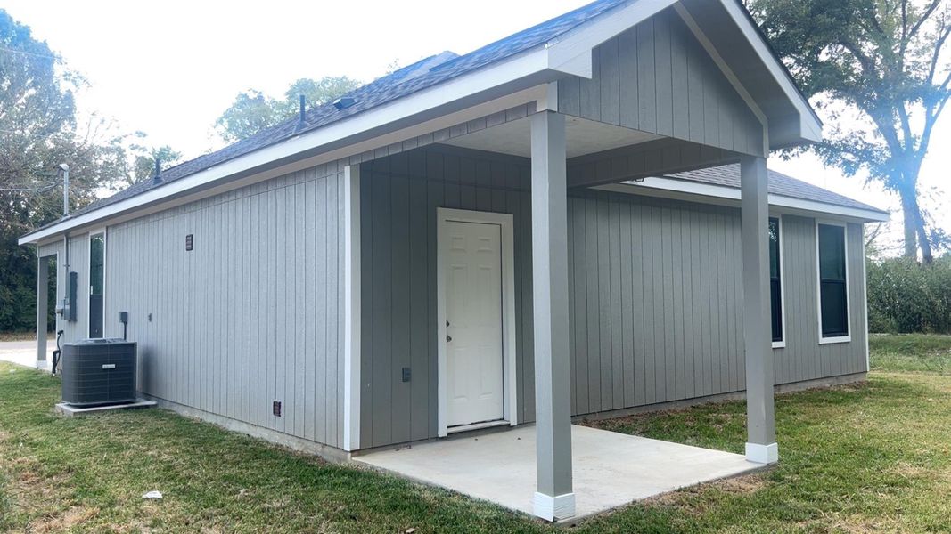 back side of the house back side of the house