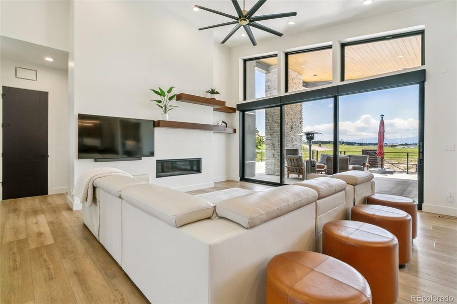 Furnished interior view inside a new home in , Colorado Springs (Image 38).