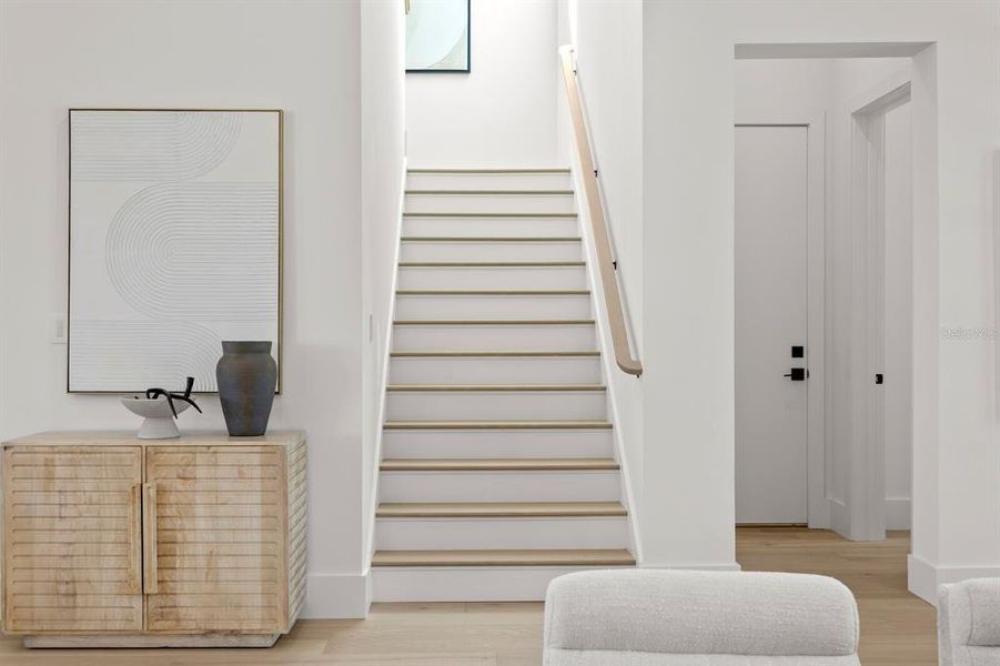 Furnished interior view inside a new home in , Tampa (Image 53). Furnished interior view inside a new home in , Tampa (Image 53).