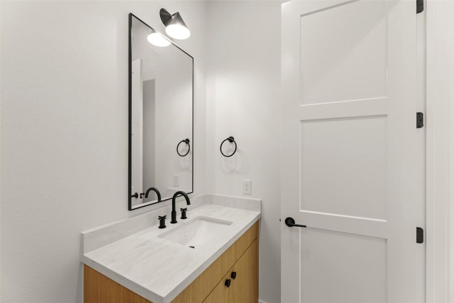 Furnished interior view inside a new home in , Houston (Image 10).