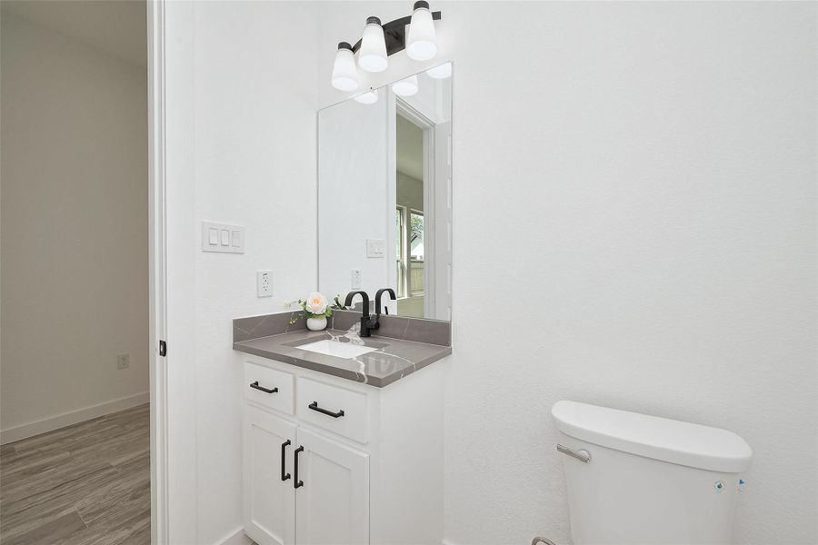 Furnished interior view inside a new home in , Houston (Image 9).