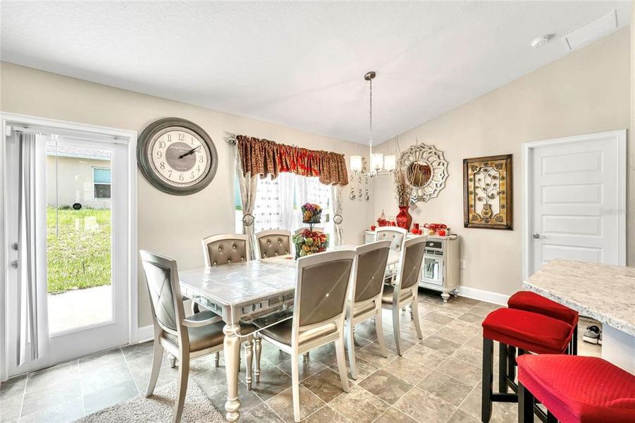 Furnished interior view inside a new home in Poinciana Enclave, Kissimmee (Image 10).