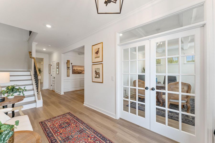 Furnished interior view inside a new home in , Summerville (Image 25).