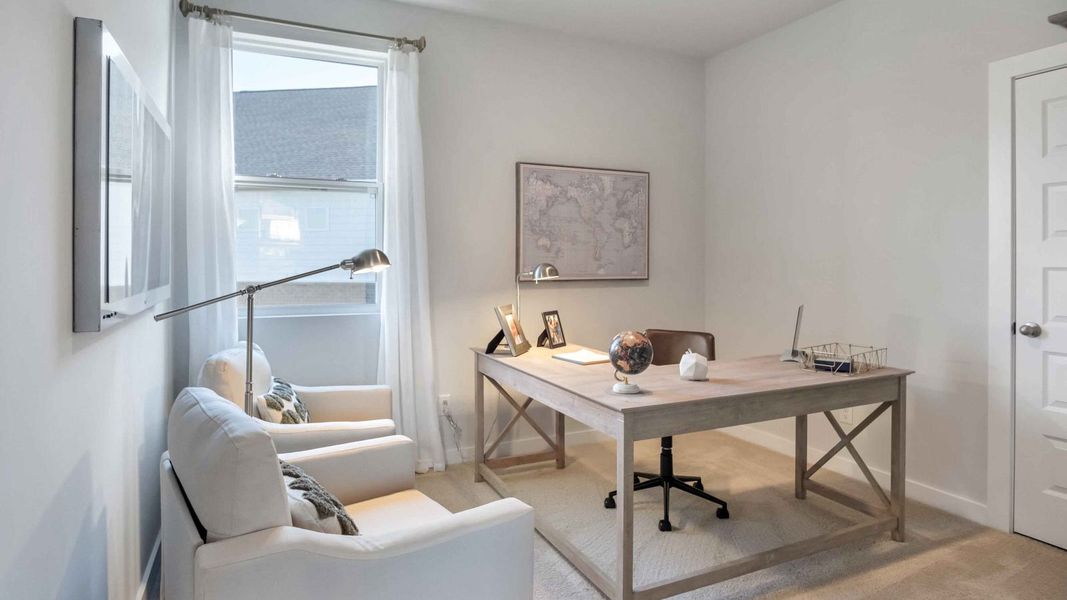 Furnished interior view inside a new home in Nexus South, Gallatin (Image 15).