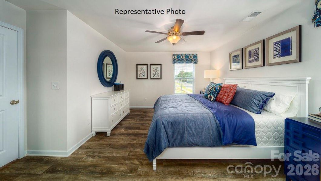 Furnished interior view inside a new home in The Hamptons at Hickory, Hickory (Image 17).