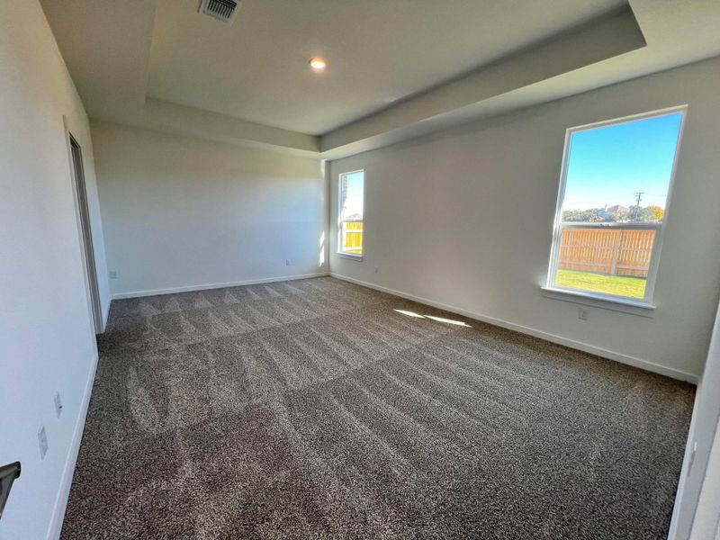 Spacious, unfurnished interior of a new home in Rosenbusch Ranch, Leander (Image 5). Spacious, unfurnished interior of a new home in Rosenbusch Ranch, Leander (Image 5).