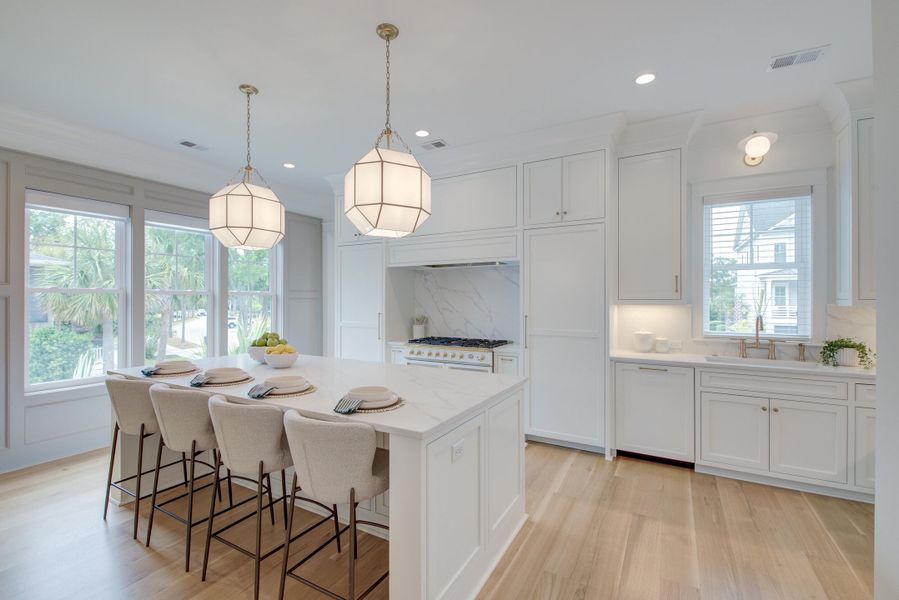 Furnished interior view inside a new home in Daniel Island Park, Charleston (Image 57).