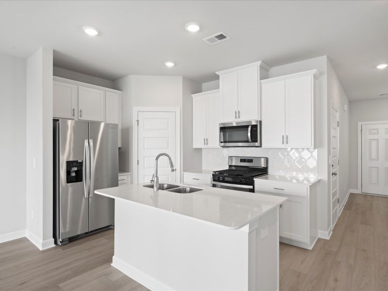 Furnished interior view inside a new home in Valentine Townes, Greer (Image 6).