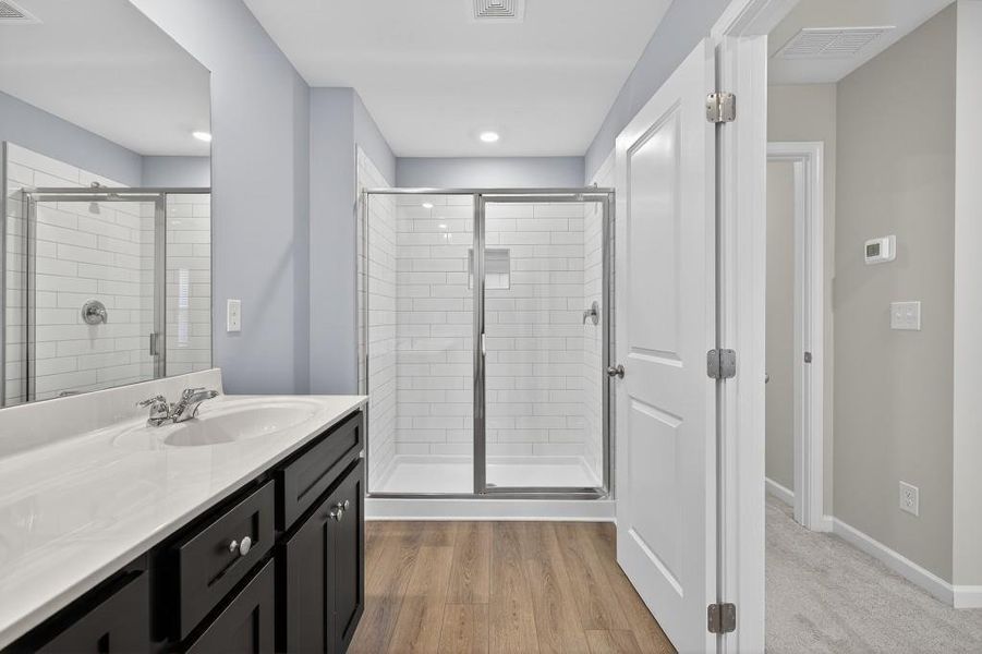 Furnished interior view inside a new home in Fernhurst, McDonough (Image 10).