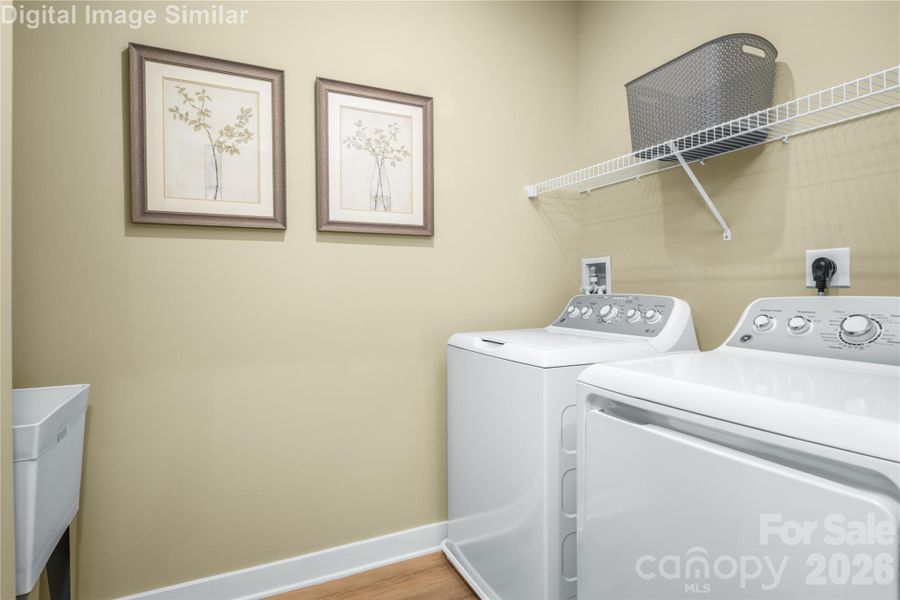 Why juggle chores when your home does the heavy lifting? With laundry on the main level, you can enjoy dinner while your washer and dryer hum away behind the scenes. The optional laundry sink adds a splash of convenience, making cleanup a breeze. It’s effortless living with a side of smart design.