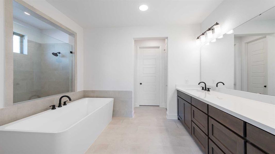 Furnished interior view inside a new home in North Sky 65', Celina (Image 11). Furnished interior view inside a new home in North Sky 65', Celina (Image 11).