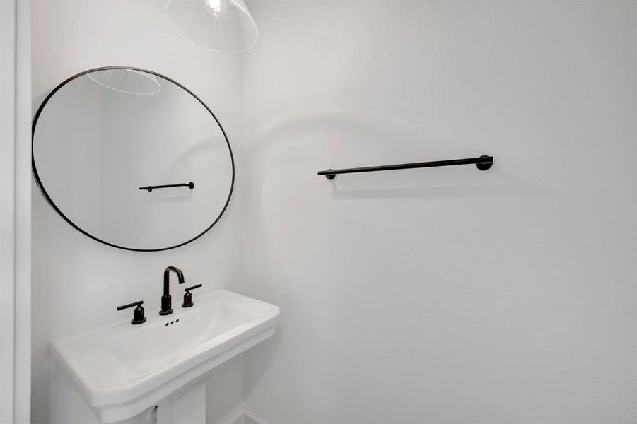 Close-up of interior finishes inside a home in Kreymer at the Park, Wylie (Image 21).