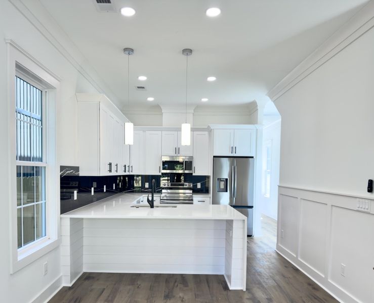 Furnished interior view inside a new home in , North Charleston (Image 16). Furnished interior view inside a new home in , North Charleston (Image 16).